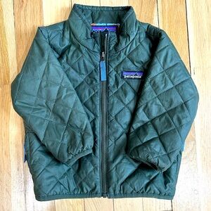 Patagonia Baby Nano Puff® Jacket Size 6-12M Olive Green!